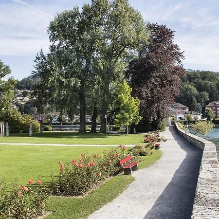 Schloss Schadau - Swiss Historic Hotel Тун Екстериор снимка