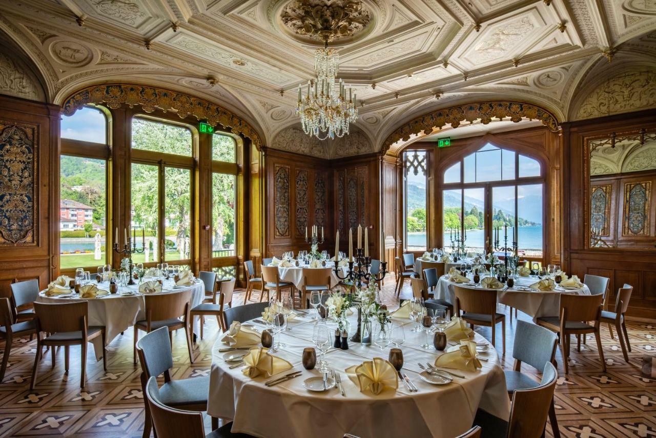 Schloss Schadau - Swiss Historic Hotel Тун Екстериор снимка