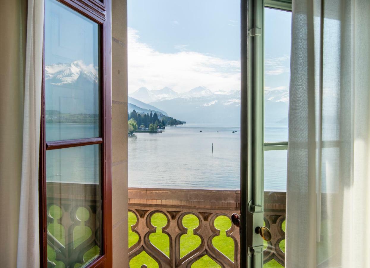 Schloss Schadau - Swiss Historic Hotel Тун Екстериор снимка