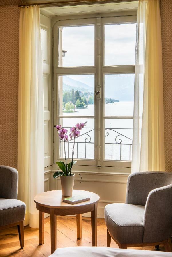 Schloss Schadau - Swiss Historic Hotel Тун Екстериор снимка