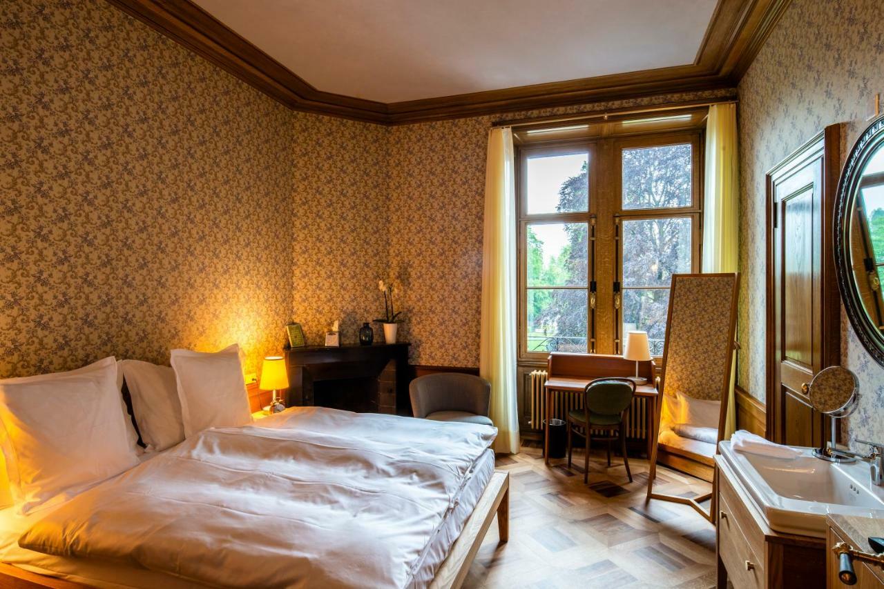 Schloss Schadau - Swiss Historic Hotel Тун Екстериор снимка