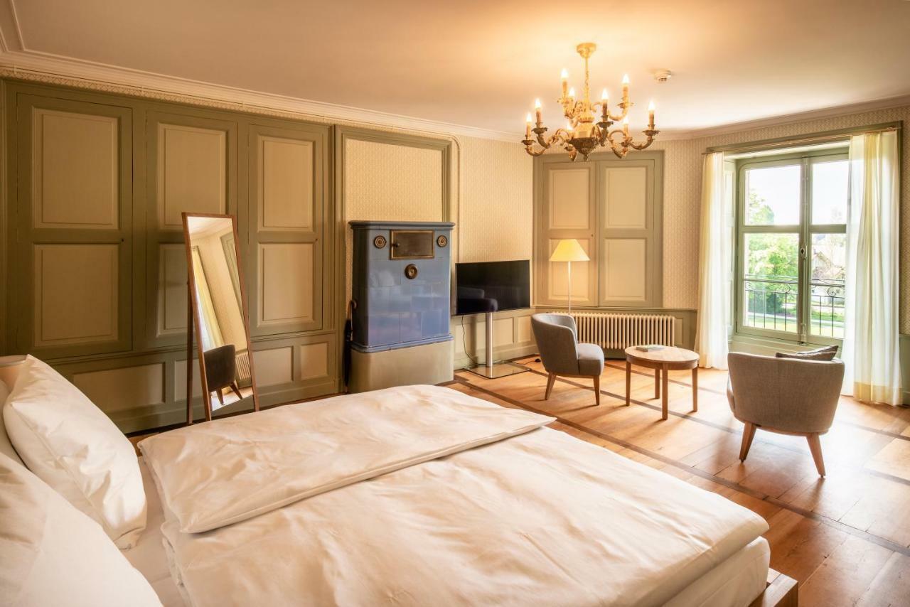 Schloss Schadau - Swiss Historic Hotel Тун Екстериор снимка